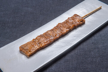 숯불에 구워 먹으면 맛있는 꼬치 요리