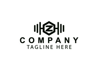  Z fitness or gym new Logo and icon design