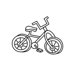 Fototapeta na wymiar Bicycle Design Art 