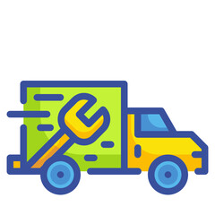 delivery line icon