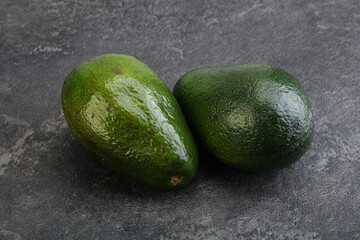 Fresh ripe avocado for cooking