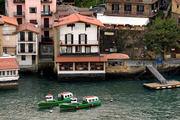 Fototapeta na wymiar Pasajes de San Juan (Donibane), Guipuzkoa, Basque Country, Euskadi, Spain, Europe