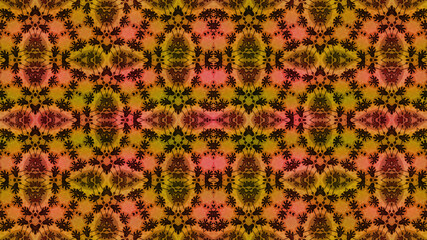 Colored African fabric - Seamless pattern, cotton, photo