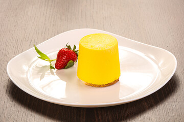 Sweet tasty mago bomb cake