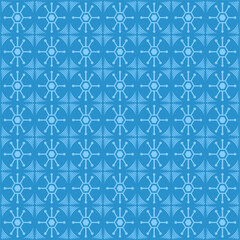 Vintage seamless floral pattern style