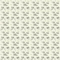 Vintage seamless abstract pattern style