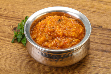 Caucasian cuisine - Mangal salad with vegetables