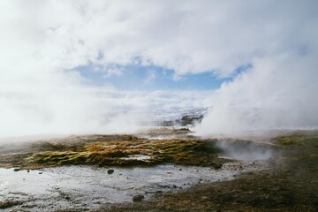 Geyser in Iceland