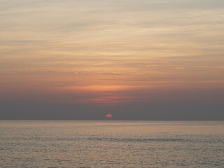 sunrise on the beach