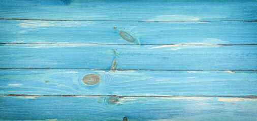 background of blue wooden vintage wall with distressed peeling details