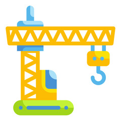 crane flat icon