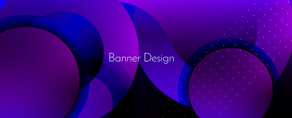Abstract purple geometric modern decorative colorful design banner pattern background