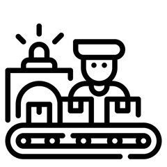 labor line icon
