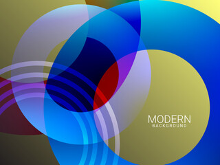 Abstract geometric colorful modern decorative design banner pattern background