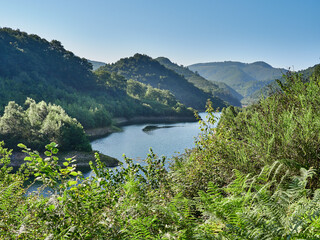 Embalse Añarbe desde Goizueta