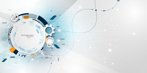 Abstract background poster with dynamic. technology network Vector illustration.