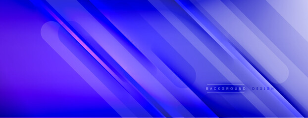 Abstract background. Shadow lines on bright shiny gradient background.
