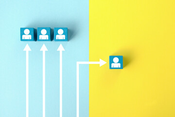 道を外れるイメージ