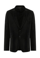 Blank Blazer Mockup. Men's Black Suit. Front view