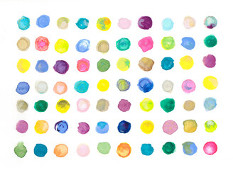 カラフルなドッドの背景素材