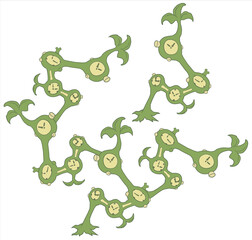 Time Plant Cartoon