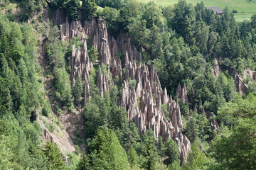 Erdpyramiden bei Lengmoos