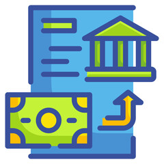 transaction line icon