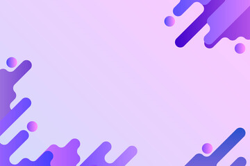 BasiPurple fluid background frame vector