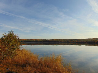 lake in autumn