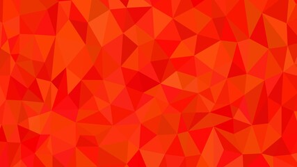 Obraz premium Abstract background of triangles in red tones. Triangle mesh background