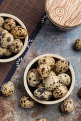 Small but nutritious quail eggs