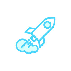 Illustration Vector Graphic of Rocket icon