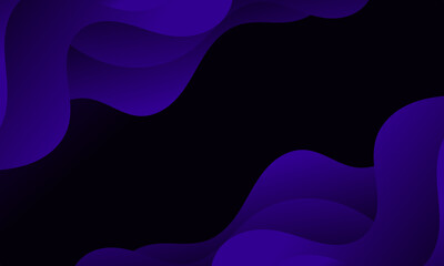 Abstract Blue, black geometric background. Modern background design. Liquid color. Fluid shapes composition. Fit for presentation design. website, basis for banners, wallpapers, brochure, posters
