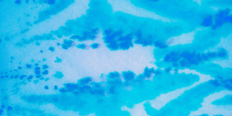 Frosty Tye Dye Patterns. Pale Ink Scribbl. Multi