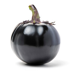 eggplant isolated on white background 