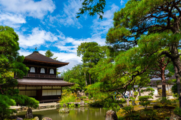 Ginkakuji Temple in Kyoto Japan