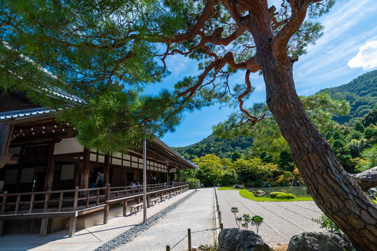 Tenryuji Temple in Kyoto Japan
