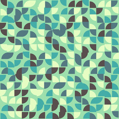 Abstract Geometric Pattern generative computational art illustration