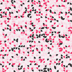 Abstract Geometric Pattern generative computational art illustration