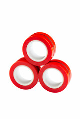 antistress, magnetic rings, red, children's toy 8 +