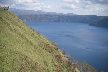 北海道の雄大な景観 - 摩周湖第三展望台 阿寒摩周国立公園