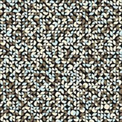 Abstract Geometric Pattern generative computational art illustration