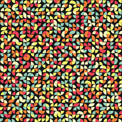 Abstract Geometric Pattern generative computational art illustration