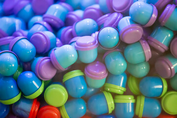 Hospital shoe covers in plastic packaging.