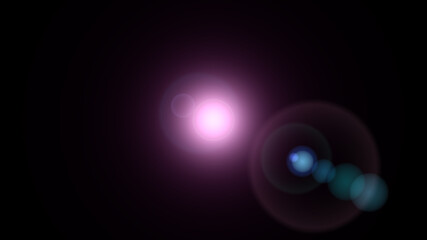 Overlay, flare light transition, effects sunlight, lens flare, light leaks. High-quality stock image of warm sun rays light effects, overlays or golden flare isolated on black background for design