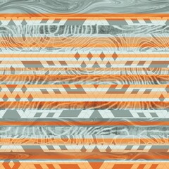 Seamless hip vogue random trendy stripe pattern print. High quality illustration. Detailed patterned strips of color. Luxury fashion or interior design print for surface design. Intricate posh style.