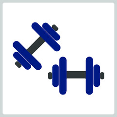 Vector illustration for Exercise Weight EPS10