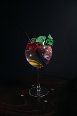 cocktail with cherry