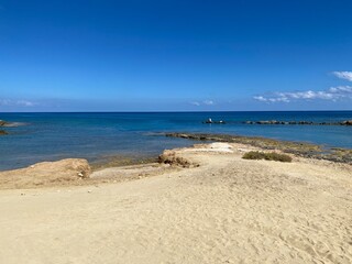 Fototapeta na wymiar Cyprus beach view