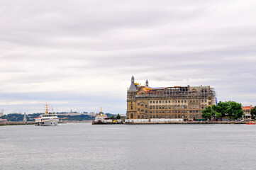Haydarpasa Train Station and pier.